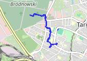 Trasa z dnia 2017-11-05 16:05 - mapa trasy gps - spacer