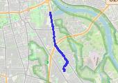 Trasa 582 - mapa trasy gps - rower górski