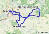 Trasa z dnia 2017-11-15 11:23 - mapa trasy gps - rower trekkingowy