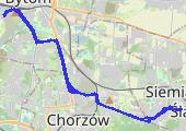 Trasa z dnia 2017-11-15 13:06 - mapa trasy gps - rower górski