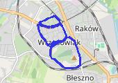 Trasa z dnia 2017-11-16 21:28 - mapa trasy gps - marsz