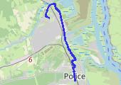 Trasa z dnia 2017-11-17 06:00 - mapa trasy gps - rower górski
