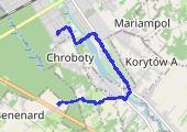 Trasa z dnia 2017-11-17 10:50 - mapa trasy gps - bieganie