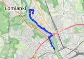 Trasa z dnia 2017-11-17 16:24 - mapa trasy gps - rower górski