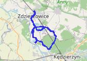 Trasa z dnia 2017-11-17 16:53 - mapa trasy gps - rower górski