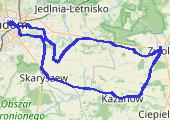 Trasa z dnia 2017-11-17 15:43 - mapa trasy gps - rower trekkingowy