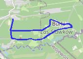 Trasa z dnia 2017-11-19 13:58 - mapa trasy gps - bieganie
