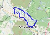Trasa z dnia 2017-11-19 14:46 - mapa trasy gps - rower trekkingowy