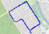 Trasa z dnia 2017-11-19 18:46 - mapa trasy gps - bieganie