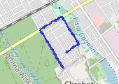Trasa z dnia 2017-11-19 19:06 - mapa trasy gps - bieganie