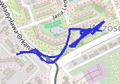 Trasa z dnia 2017-11-19 07:31 - mapa trasy gps - marsz