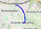 Trasa z dnia 2017-11-20 18:56 - mapa trasy gps - bieganie