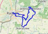 Trasa z dnia 2017-11-21 15:34 - mapa trasy gps - rower trekkingowy