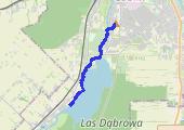 5k tempo - mapa trasy gps - bieganie