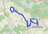 Trasa z dnia 2017-11-22 13:42 *Ponury i mokry dzień*.  - mapa trasy gps - rower szosowy