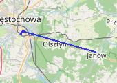 Trasa z dnia 2017-11-22 17:26 - mapa trasy gps - marsz