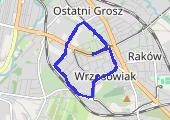 Trasa z dnia 2017-11-22 20:43 - mapa trasy gps - marsz