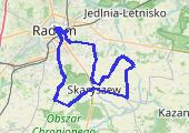Trasa z dnia 2017-11-23 15:51 - mapa trasy gps - rower trekkingowy