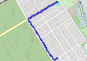 Trasa z dnia 2017-11-23 19:31 - mapa trasy gps - marsz