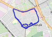 Trasa z dnia 2017-11-23 20:21 - mapa trasy gps - marsz