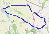 Trasa z dnia 2017-11-23 16:51 - mapa trasy gps - bieganie