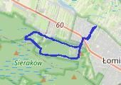 Trasa z dnia 2017-11-24 08:27 - mapa trasy gps - bieganie
