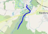 Trasa z dnia 2017-11-23 08:50 - mapa trasy gps - bieganie
