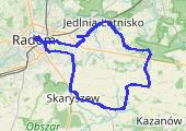 Trasa z dnia 2017-11-24 15:40 - mapa trasy gps - rower trekkingowy