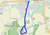 Trasa z dnia 2017-11-24 17:28 - mapa trasy gps - marsz