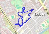 Trasa 593 - mapa trasy gps - bieganie