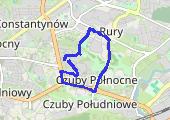 Trasa z dnia 2017-11-25 18:41 - mapa trasy gps - bieganie