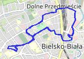 Trasa z dnia 2017-11-24 13:09 - mapa trasy gps - marsz