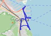 Trasa z dnia 2017-11-26 13:41 - mapa trasy gps - rower górski