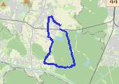 Trasa z dnia 2017-11-26 22:17 - mapa trasy gps - bieganie