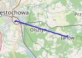 Trasa z dnia 2017-11-27 12:55 - mapa trasy gps - marsz