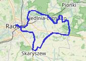 Trasa z dnia 2017-11-28 15:33 - mapa trasy gps - rower trekkingowy