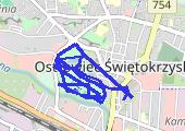 Trasa z dnia 2017-11-28 17:47 - mapa trasy gps - bieganie