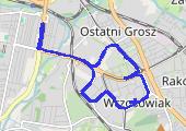 Trasa z dnia 2017-11-28 19:43 - mapa trasy gps - marsz