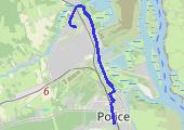 Trasa z dnia 2017-11-29 05:57 - mapa trasy gps - rower górski