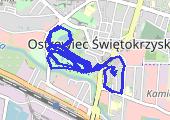 Trasa z dnia 2017-11-30 18:47 - mapa trasy gps - bieganie