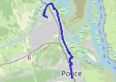 Trasa z dnia 2017-12-01 05:56 - mapa trasy gps - rower górski