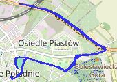 Trasa z dnia 2017-12-01 18:59 - mapa trasy gps - bieganie
