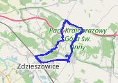 Trasa z dnia 2013-06-26 19:12 - mapa trasy gps - rower szosowy