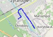 Trasa z dnia 2017-12-04 11:09 - mapa trasy gps - bieganie