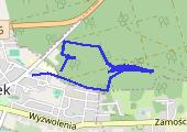 Trasa z dnia 2017-12-07 12:04 - mapa trasy gps - bieganie
