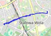 Trasa z dnia 2017-11-30 10:39 - mapa trasy gps - rower trekkingowy