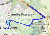 Trasa z dnia 2017-12-07 18:08 - mapa trasy gps - bieganie