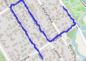 Trasa z dnia 2017-12-07 18:30 - mapa trasy gps - marsz