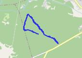 Trasa z dnia 2017-12-09 16:01 - mapa trasy gps - rower górski