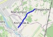 Trasa z dnia 2017-12-09 15:05 - mapa trasy gps - bieganie